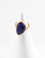 Celestial Lapis Lazuli Sterling Silver Ring – Dainty Stackable Ring