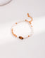 Tiger’s Eye Pearl Chain Bracelet – Natural Beaded Bracelet Designs