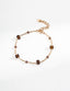 Minimal Glass Bead Chain Bracelet – Simple Bracelet Designs Style