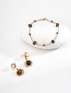 Minimal Glass Bead Chain Bracelet – Simple Bracelet Designs Style