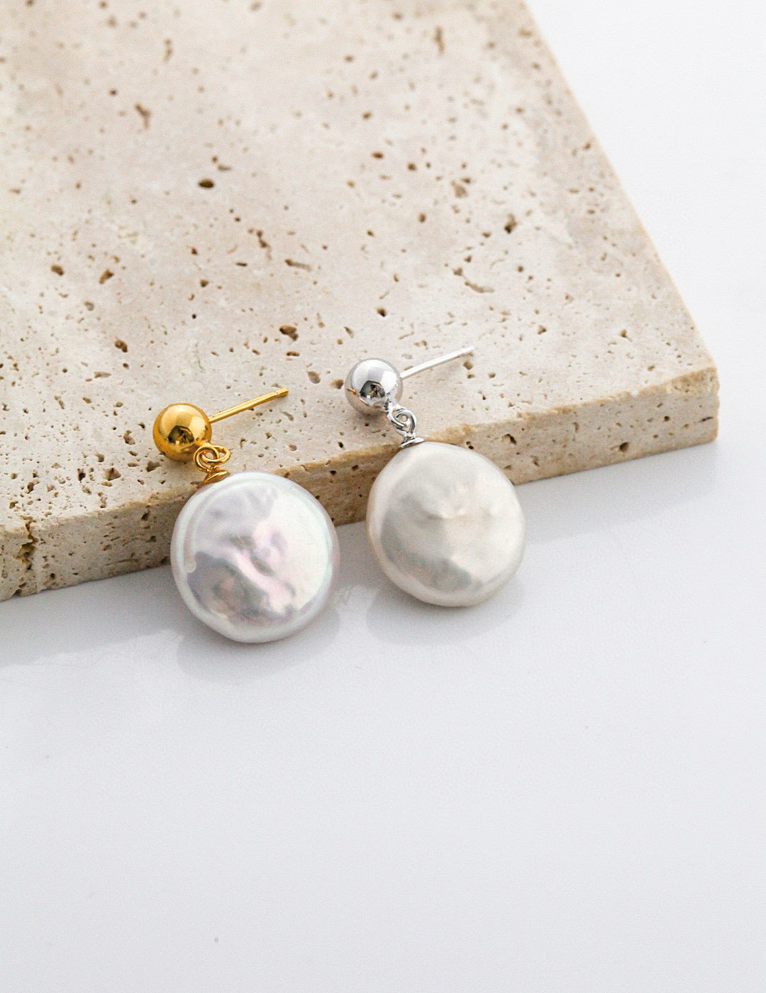 Baroque Pearl Drop Earrings